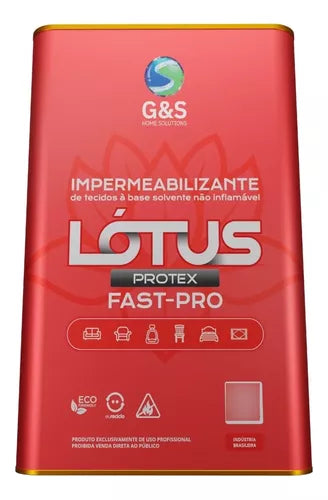 Impermeabilizante de Tecidos à Base Solvente Não Inflamável Lotus Fast Pro 5L - G&S