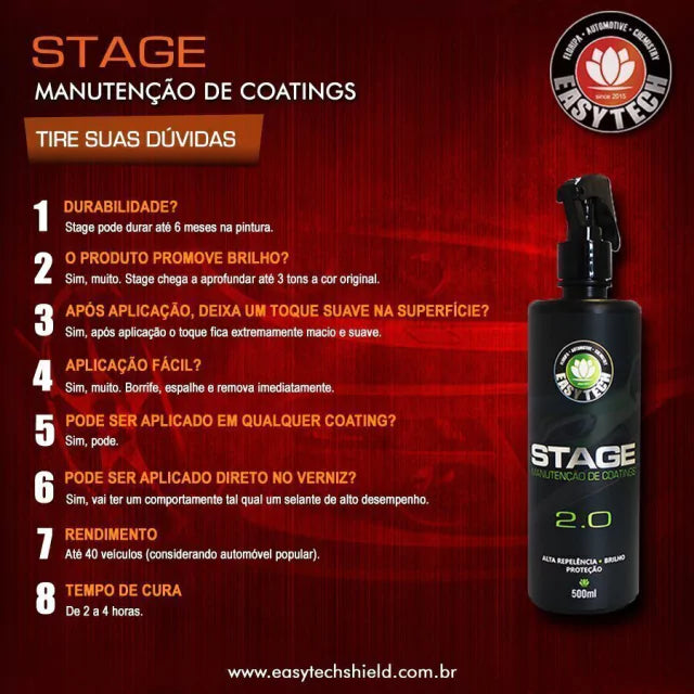 Stage 500 ml - Manutenção de Coatings