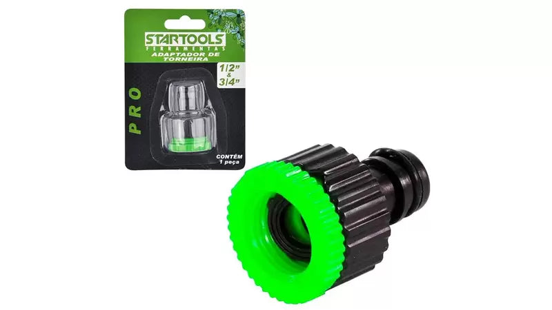 Adaptador de torneira Multiuso Universal 1/2 e 3/4 Startools