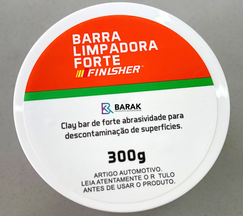 Barra Limpadora Forte Clay Bar 300g Finisher