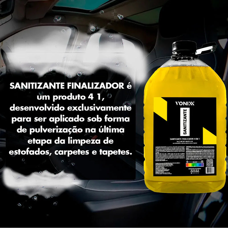 Sanitizante Finalizador 4 em 1 Vonixx 5L