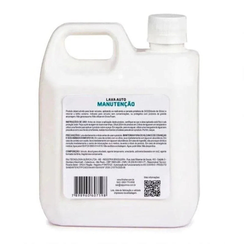 Shampoo Lava Auto Manutenção - Galão 1,1 L Finisher