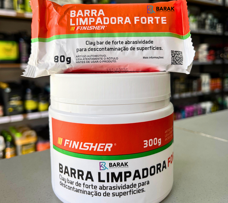 Barra Limpadora Forte Clay Bar 300g Finisher