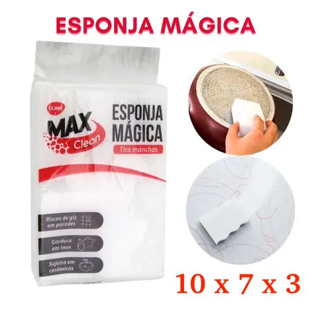 Esponja Magica Melamina - Max Clean 