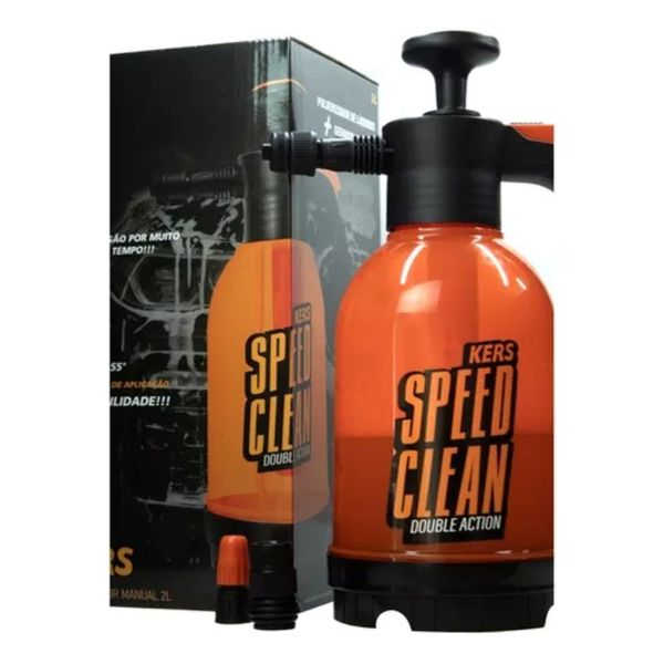 Pulverizador Manual Speed Clean Double Action Dupla Ação com Espuma e Líquidos 2L