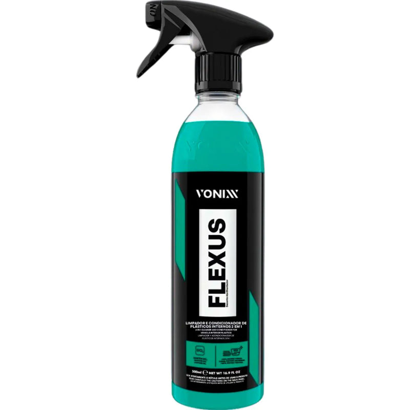 Limpador e Condicionador de Plásticos Interno Flexus 500ml Vonixx