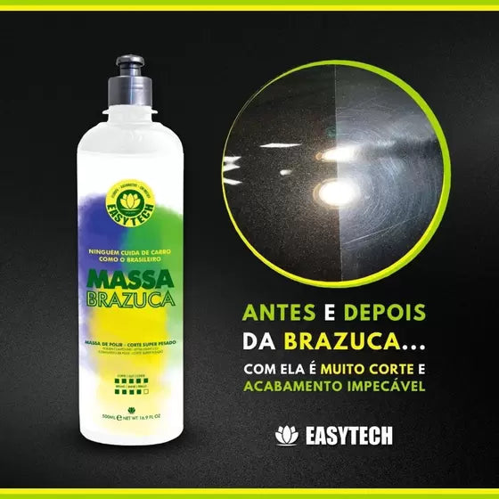 Massa de Polir Brazuca Easytech 500ml