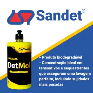 Detergente Automotivo Det Mol 1 Litro Sandet 