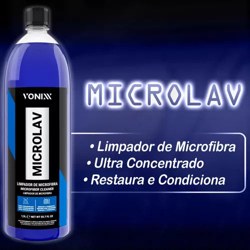 Shampoo Limpador para Microfibra 1,5L Microlav Vonixx