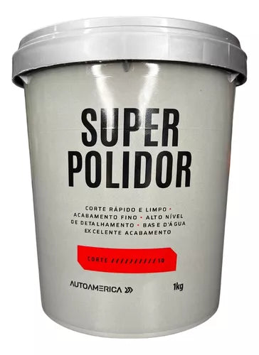 Massa de Polimento - Super Polidor Autoamerica 1kg