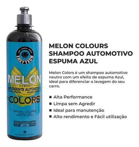 Detergente Automotivo Melon Azul 500ml 