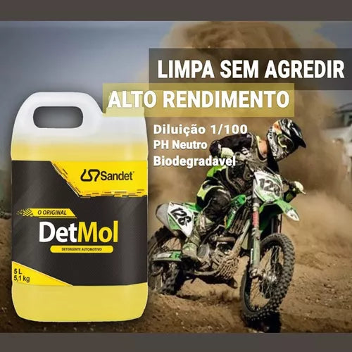 Detergente Automotivo Det Mol 5 Litros Sandet