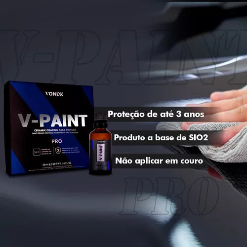 V-Paint Pro Vitrificador de Pintura 50ml Vonixx