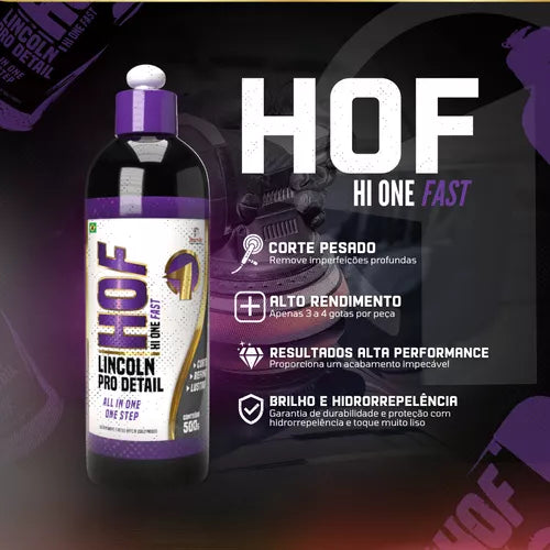 Composto Polidor de Alta Performance HI ONE FAST 500g HOF Lincoln