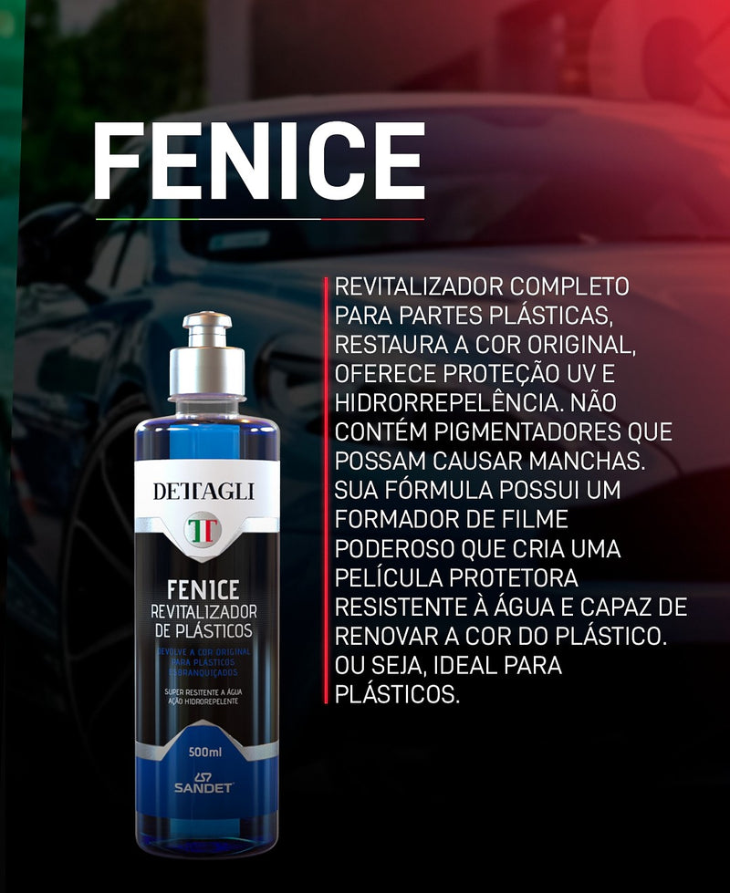 Revitalizador de Plásticos Fenice Dettagli 500ml