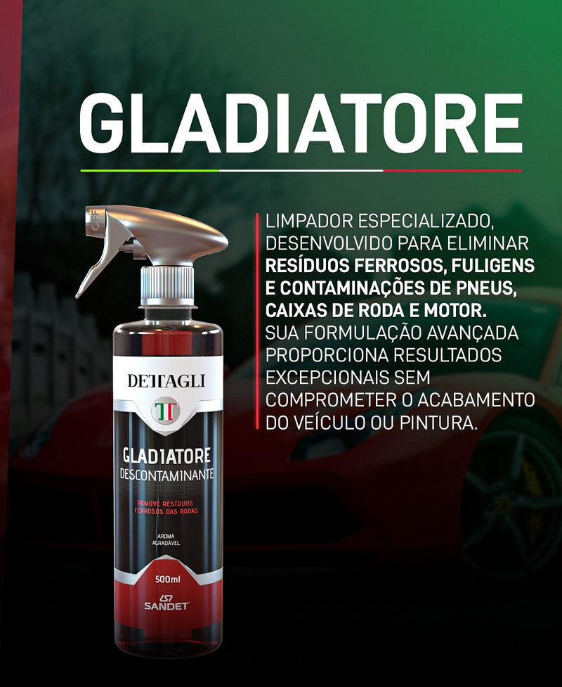 Descontaminante Ferroso Gladiatore Dettagli 500ml 