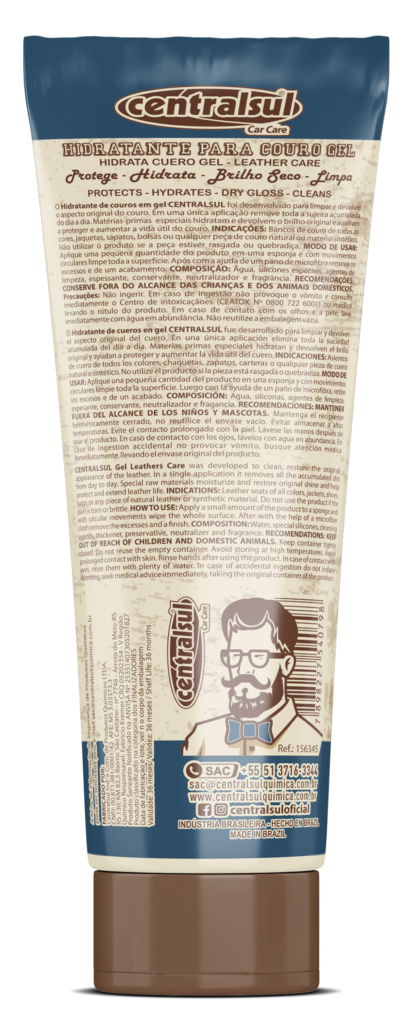 Hidratante para Couro Gel Concentrado Men 250g