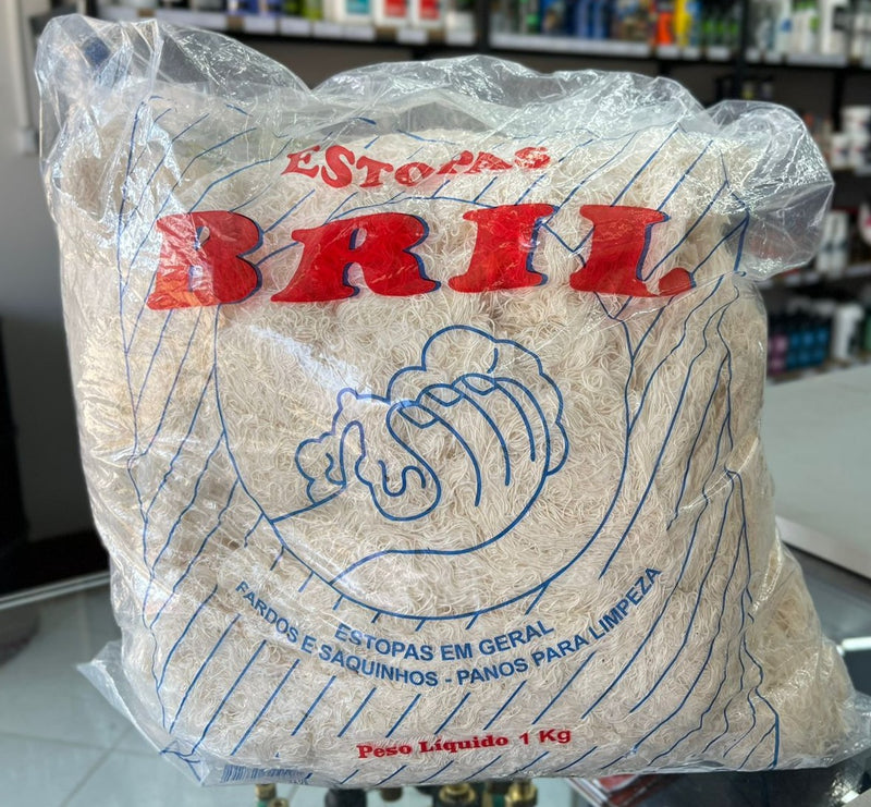 Estopa Branca Extra 1 kg 