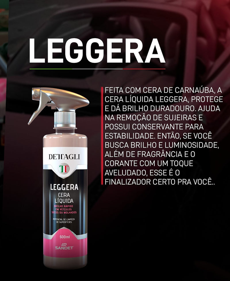 Cera Líquida Leggera Dettagli 500ml