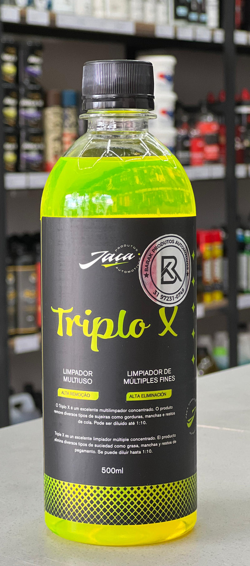 Limpador Multiuso Triplo X 500 ml Jaça