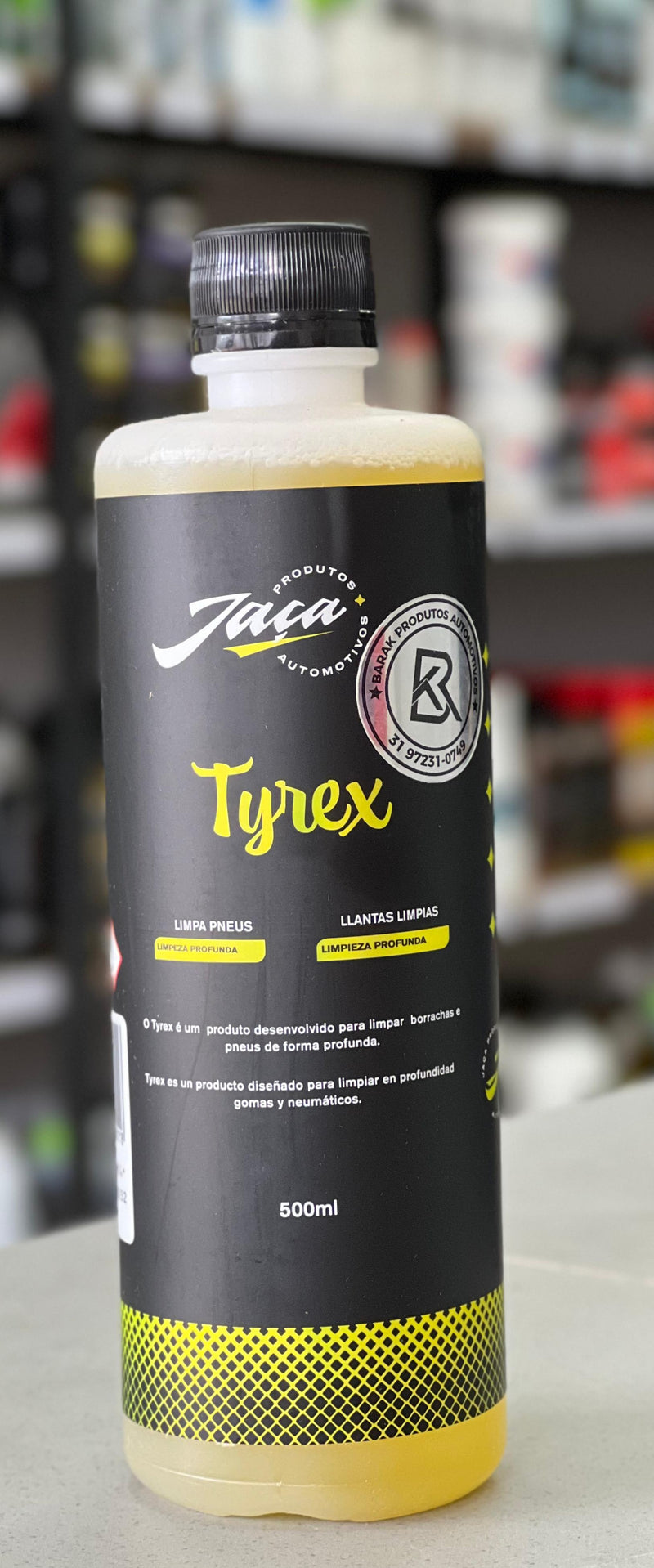 Limpador de Pneus e Borrachas Tyrex 500 ml Jaça