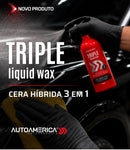 Cera Triple Liquid Wax Autoamerica 500ml