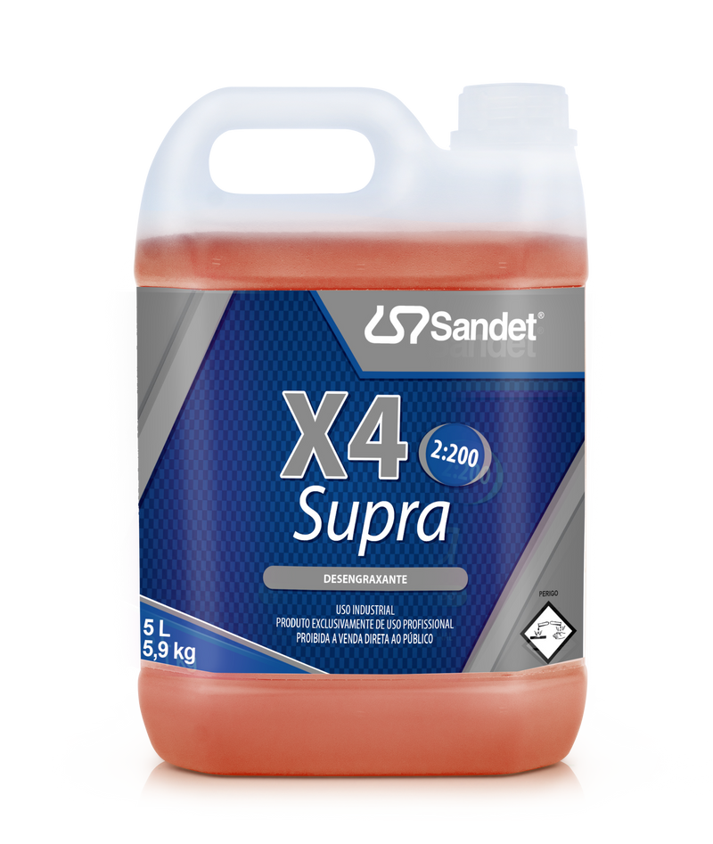 Desengraxante X4 Supra Sandet 5L