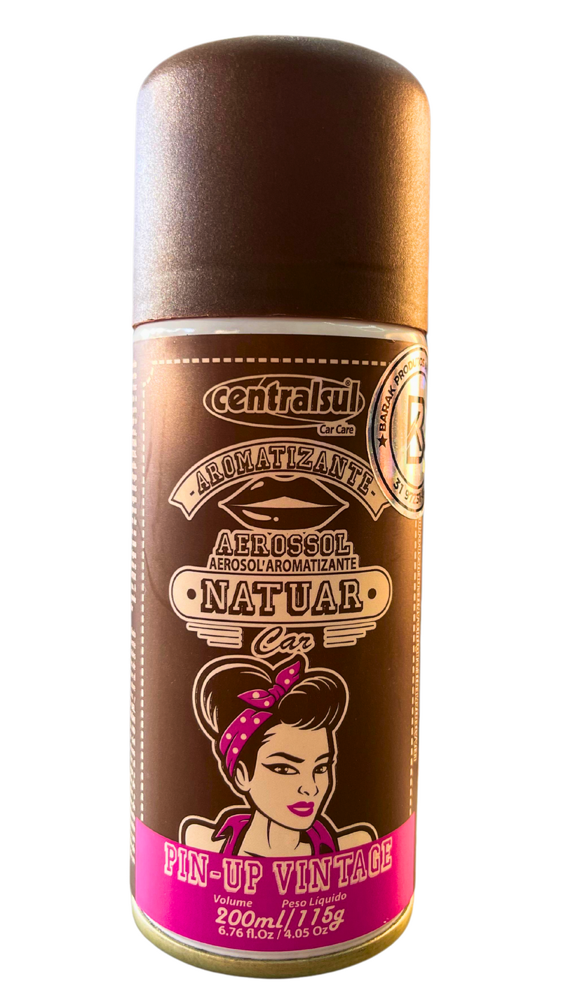 Aromatizante Aerosol Automotivo Liz Up Vintage 200ml CentralSul