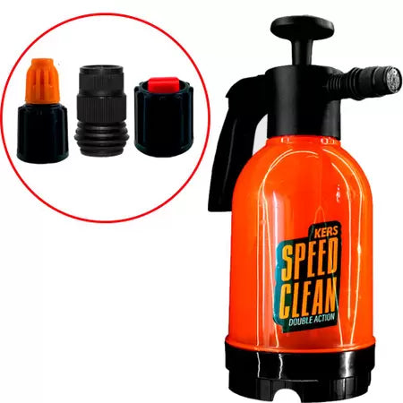 Pulverizador Manual Speed Clean Double Action Dupla Ação com Espuma e Líquidos 2L