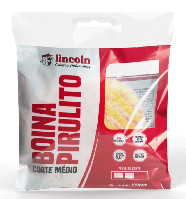 Boina 5,0 Pirulito Corte Medio (Listra Mista) Sem Interface - Lincoln