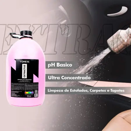 Limpador Ultra Concentrado Extractus 5 litros Vonixx