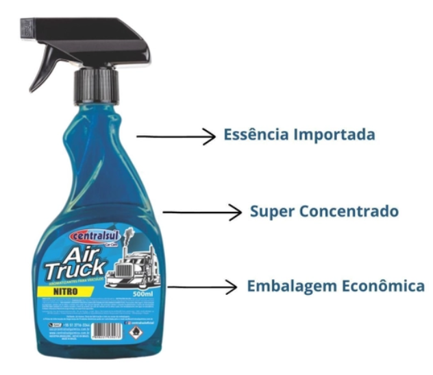 Aromatizante Air Truck Nitro 500ml