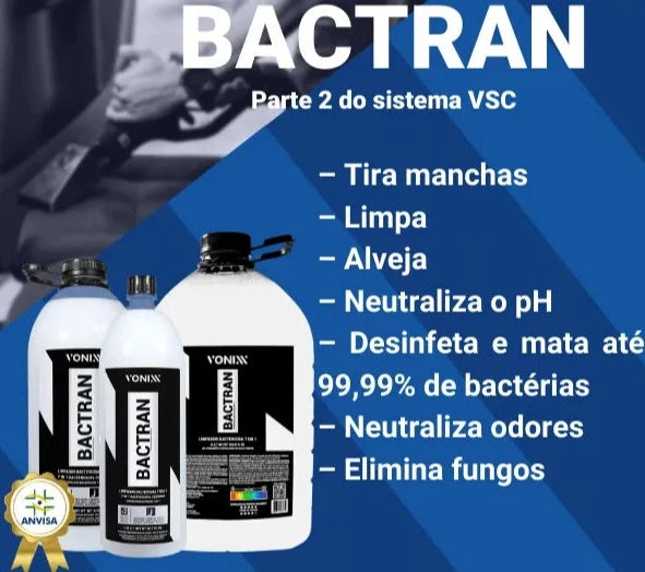 Limpador Bactericida Bactran 7 em 1 de 5 Litros Vonixx