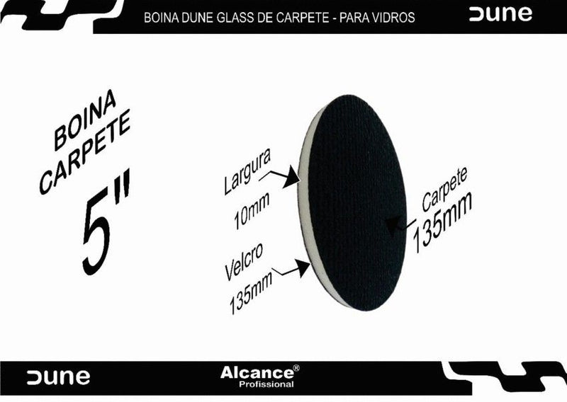 Boina para Vidro Dune Glass Carpet 5" Alcance