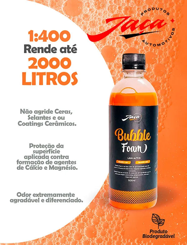 Shampoo Lava Autos Bubble Foam 500ML Jaça