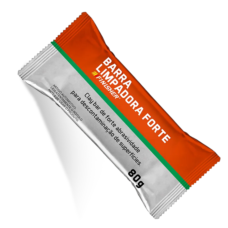 Barra Limpadora Forte Clay Bar 80g Finisher