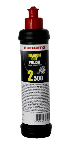 Polidor Médio Medium Cut Polish 2500 Menzerna  250ml