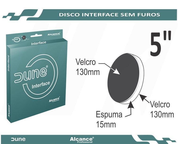 Interface Disco 5" Sem furo Dune Alcance