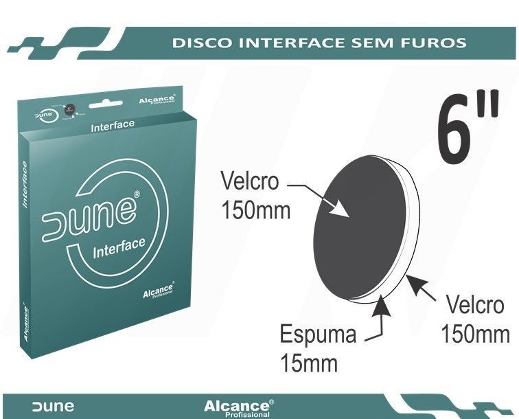 Interface Disco 6" Sem Furo Dune Alcance