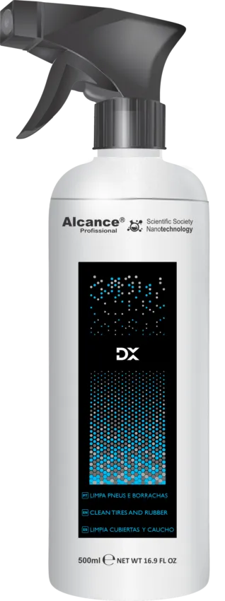 Limpa Pneus e Borrachas Com Gatilho DX Alcance 500ml