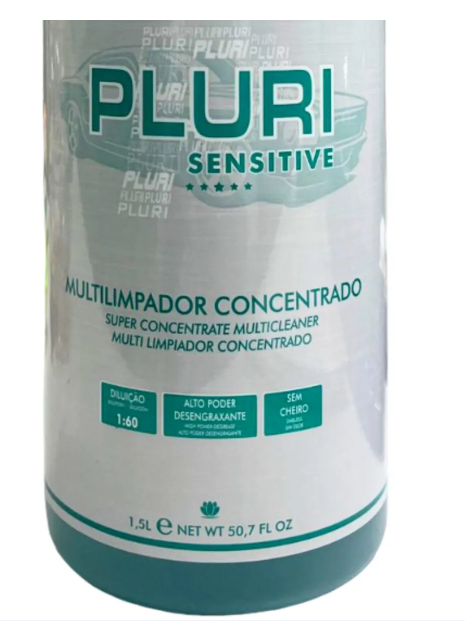 Multilimpador Concentrado Pluri Sensitive Sem Cheiro Easytech 1,5L 