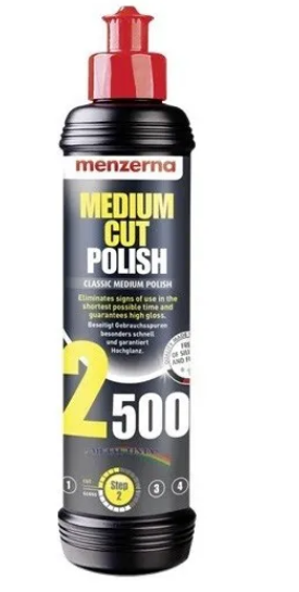 Polidor Médio Medium Cut Polish 2500 Menzerna  250ml