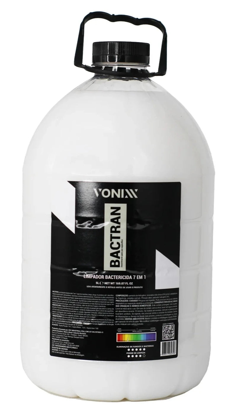 Limpador Bactericida Bactran 7 em 1 de 5 Litros Vonixx