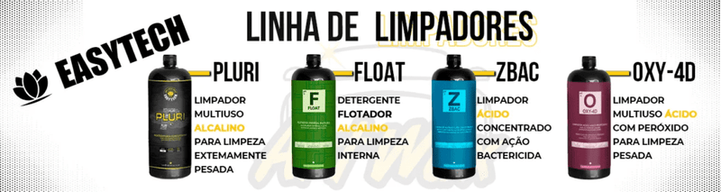 Limpador Acido Multiuso Bloqueador de Odores Oxy 4D Easytech 5L