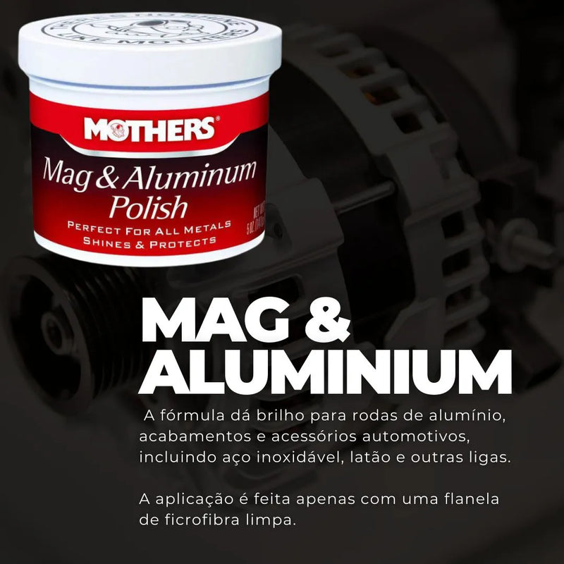 Polidor de Metais Mag e Aluminum Polish Mothers