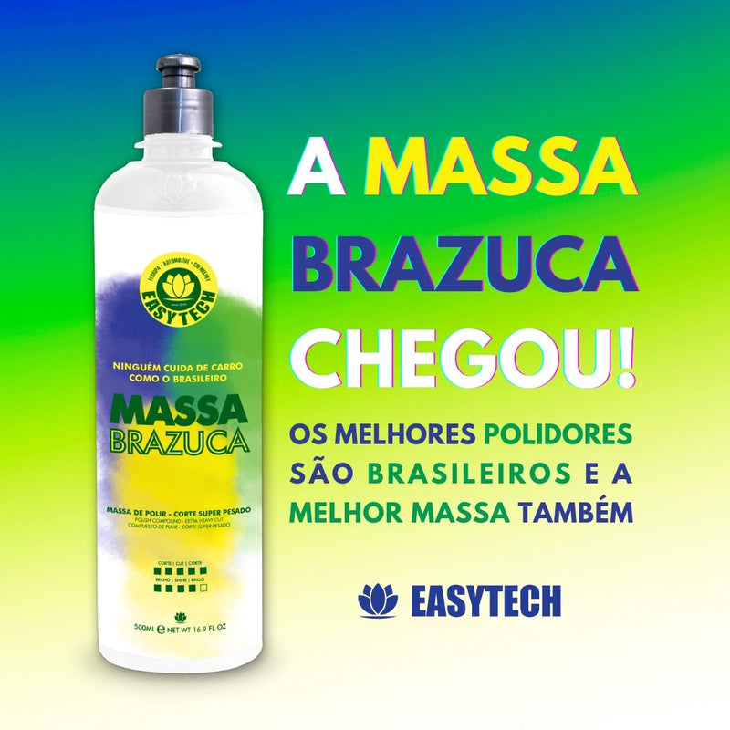 Massa de Polir Brazuca Easytech 500ml