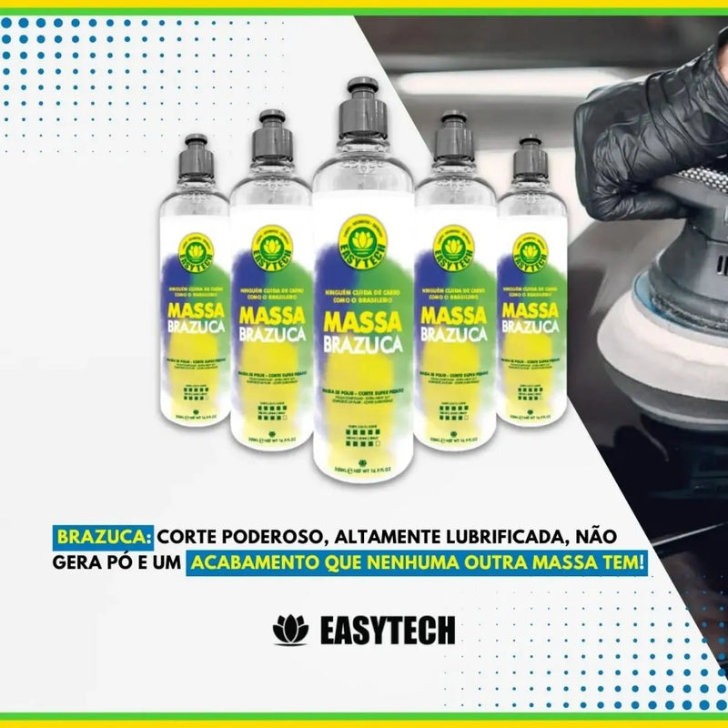 Massa de Polir Brazuca Easytech 500ml