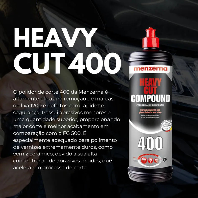 Composto de Corte Pesado Heavy Cut Coumpound 400 Menzerna 1L