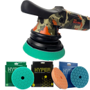 Kers Politriz Roto Orbital Gold Camuflada 15MM 127V 60HZ 1000W + Kit Boinas Hyper 5" + Brinde Boné Kers