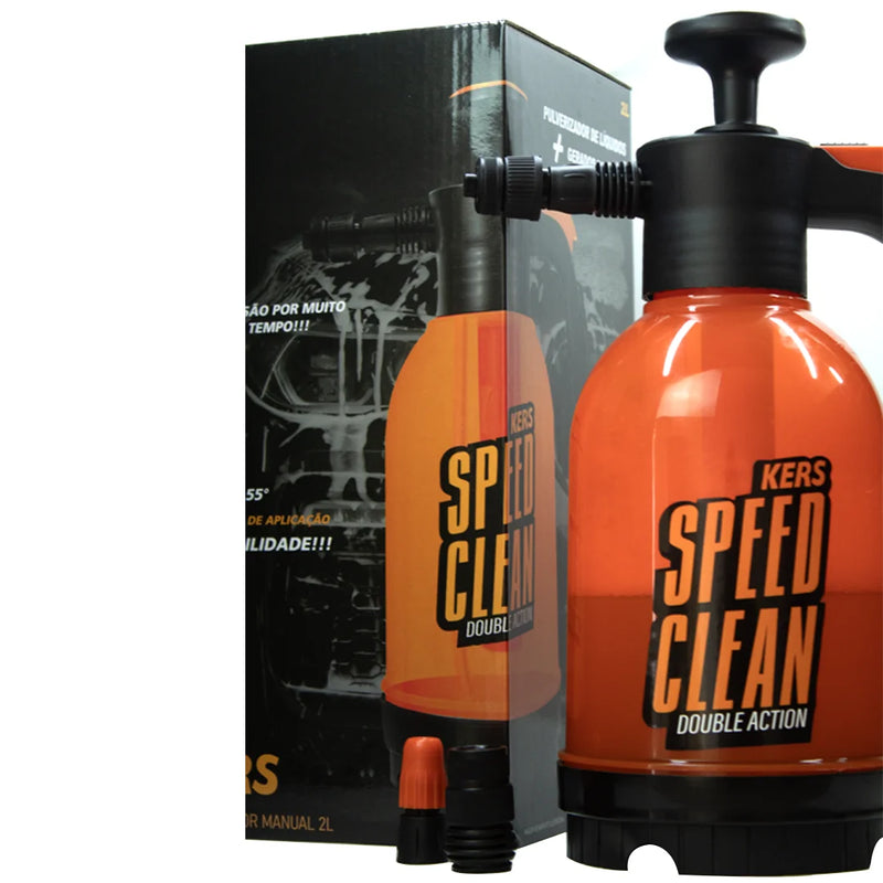 Speed Clean Kers + Luva de Microfibra + Shampoo Neutro 500ml  + Toalha de Secagem